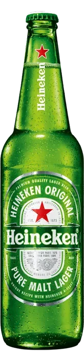 Heineken Original — Garrafa 600 ml Cx C/12 — Retornável