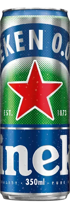 Heineken 0.0 — Lata 350 ml C/12 — Descartável