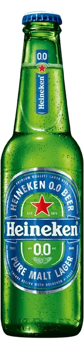 Heineken 0.0 — Long neck 330 ml C/4x6 — Descartável