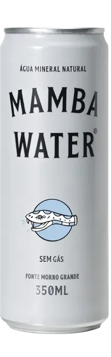 Mamba Water sem gás — Lata 350 ml C/4x6 — Descartável