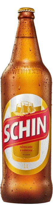 Schin Pilsen — Litrão 1 L C/12 — Retornável